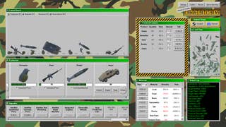 An arms dealing menu in Military Incremental Complex.