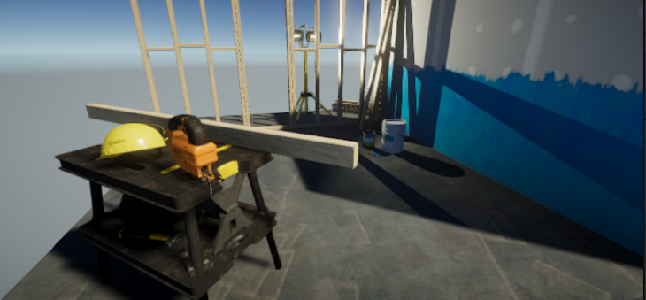Effect Of Above Tonemapping Effect Settings On Sample Scene Showing Higher-Contrast Image