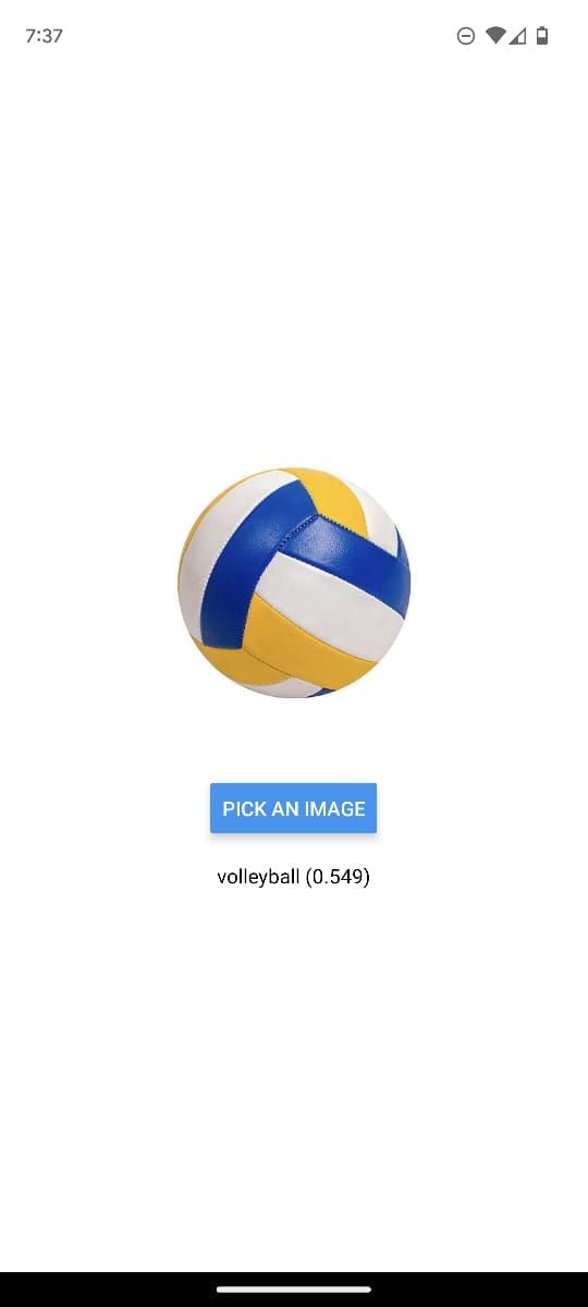 Tensorflow Image Classification Example MobileNet