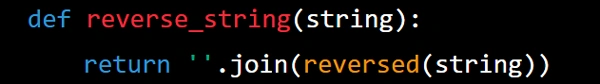 Python Reverse String