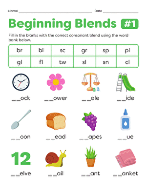 Beginning Blends #1 large image