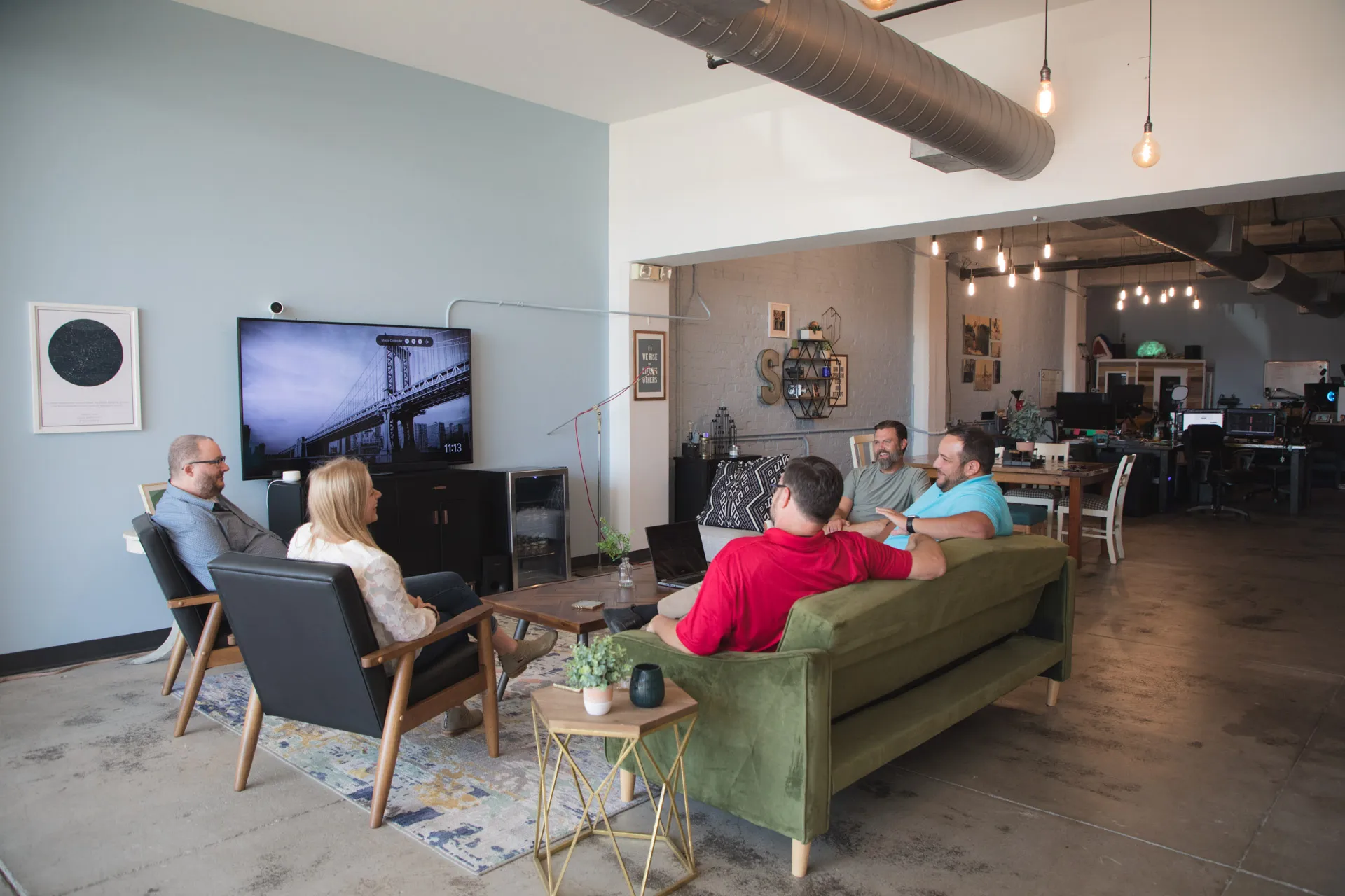 Storm Cloud Marketing agency Joplin MO small team meeting with client