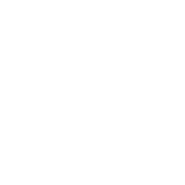 White arrow with gray circle around it.