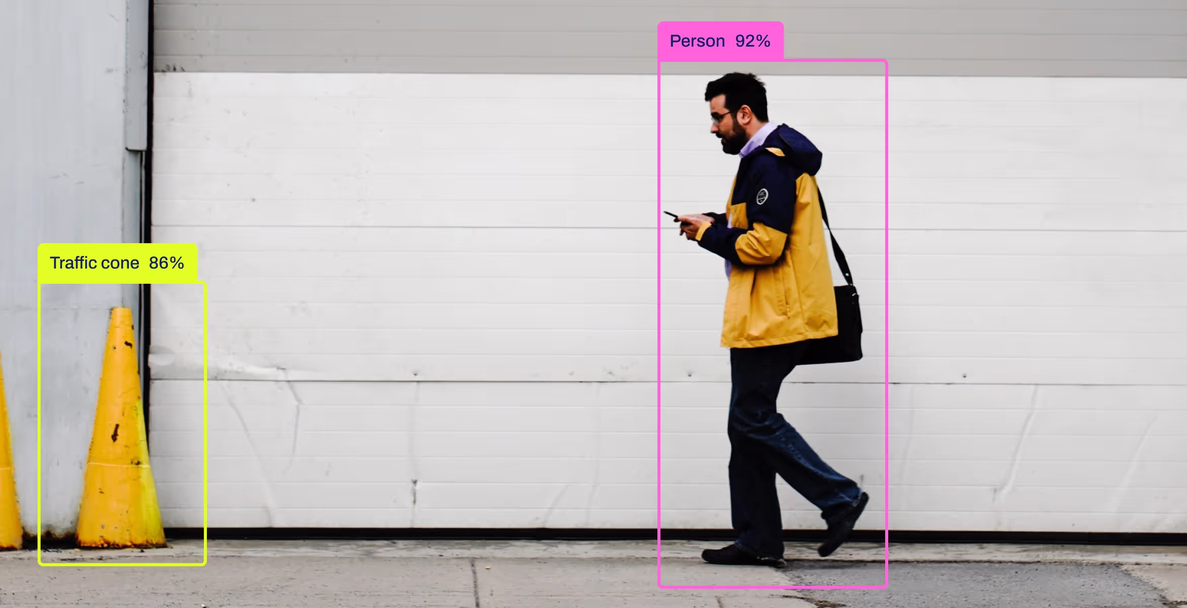 Deteção de localização e classe de objectos com Ultralytics