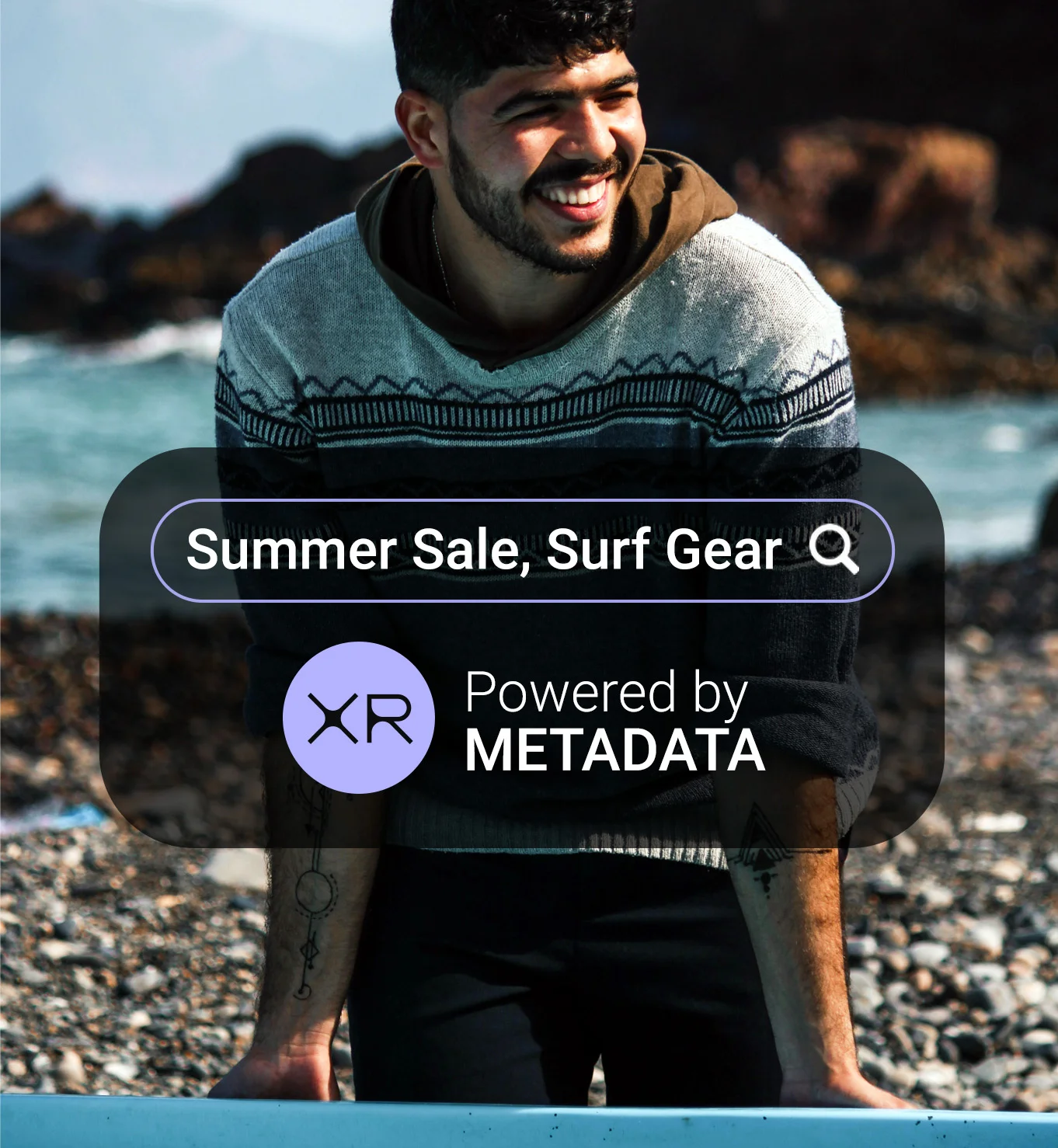 Retail search experience powered by XR metadata platform