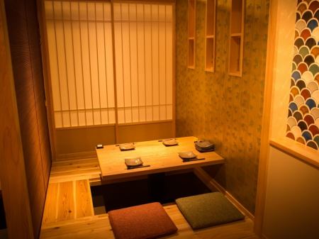 2名様~個室をご用意しております。仲間同士や接待などにも◎