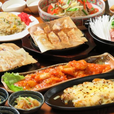 《クーポンご利用で》海老チリ付コース2H12品4000円→3Hに!