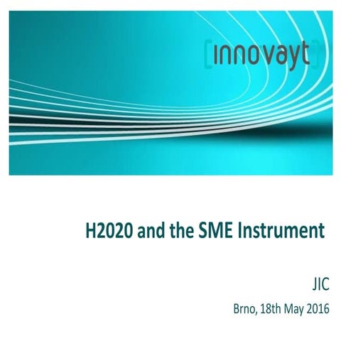 SME Instrument - innovayt 