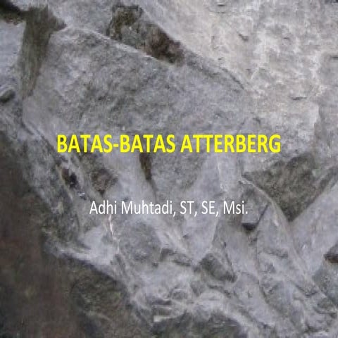 batas batas-atterberg