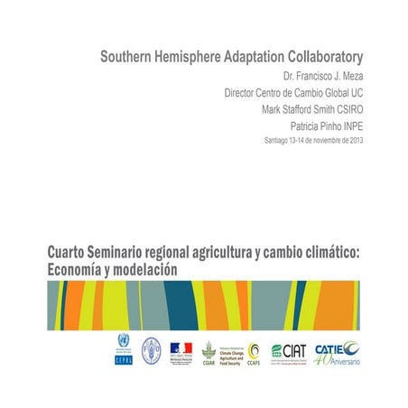 Southern Hemisphere Adaptation Collaboratory