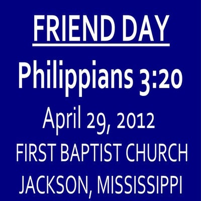04 April 29, 2012 Philippians, Chapter 3, Verse 20