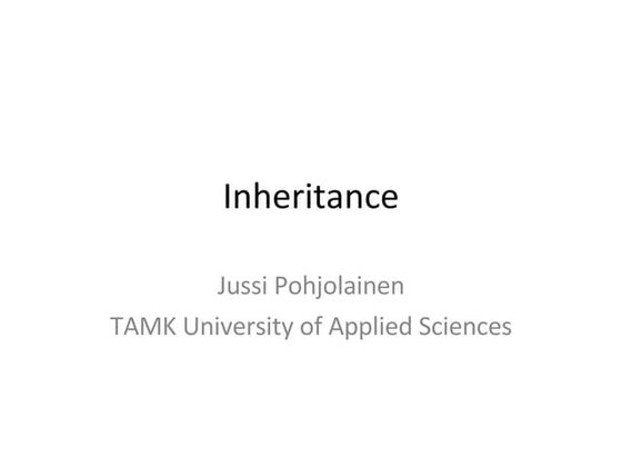 C++ Inheritance
