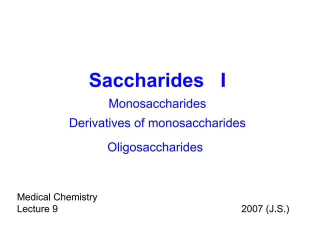 09 monosaccharides and_oligosaccharides