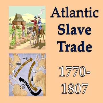 Atlantic Slave Trade - why did slavery start