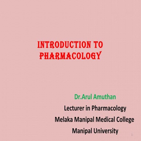 1. introduction, route of administration