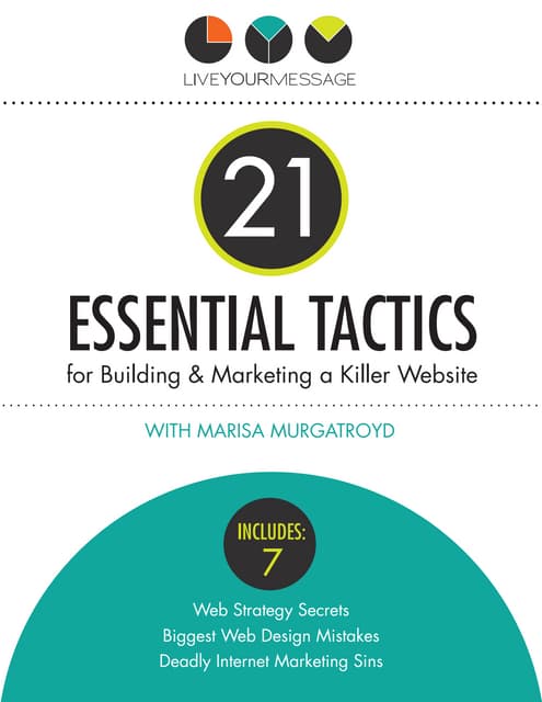 21 essential tactics for building and marketing a killer website