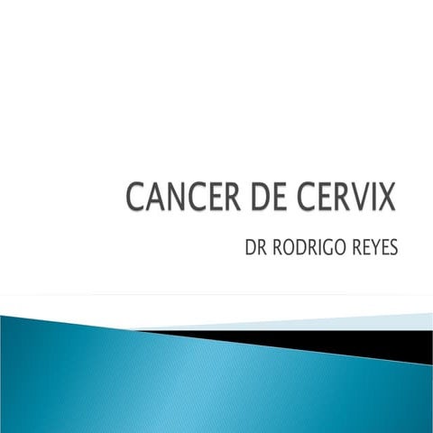 1.Cancer De Cervix
