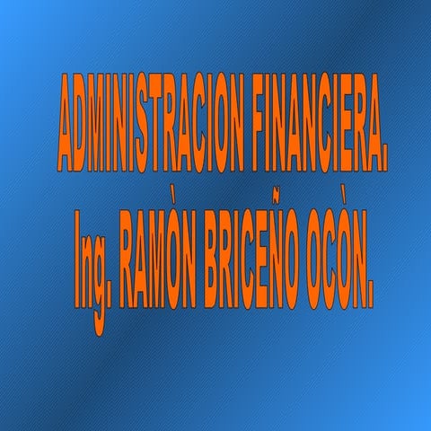 1.introduccion finanzas