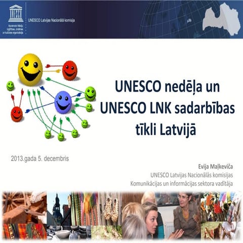 UNESCO nedēļa un sadarbība tīklos
