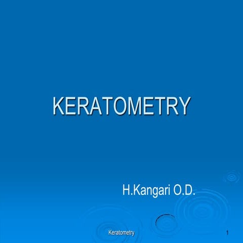  keratometry