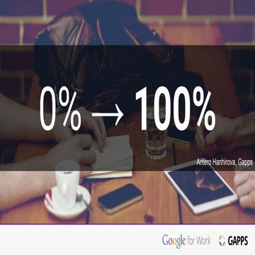 100% Pilvi-infrastruktuuri - ICT Expo 2015 - Gapps - Antero Hanhirova