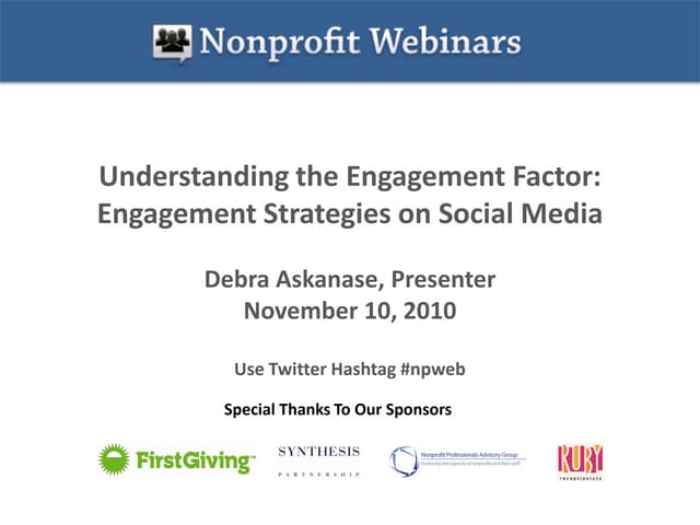 Understanding The Engagement Factor: Engagement Strategies On Social Media
