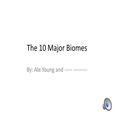 10 biomes