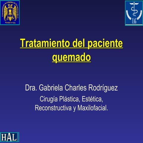 11. tratamiento del paciente quemado