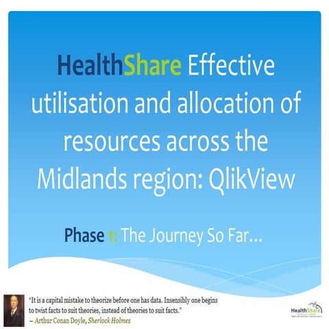 Effective utilisation and allocation of health resources