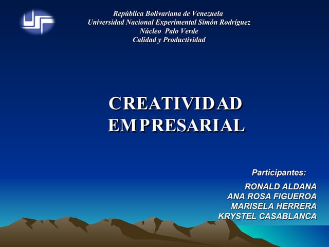 11 presentacion creatividad empresarial final