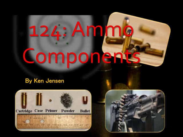 124: Ammo Components