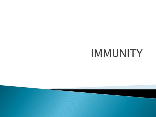 Immunity