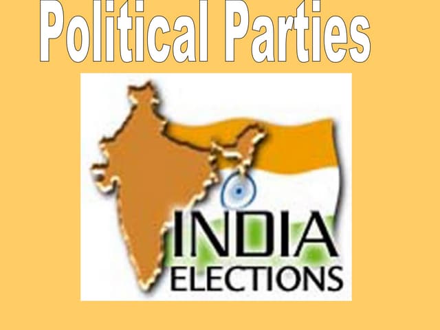 Political Parties Of India 