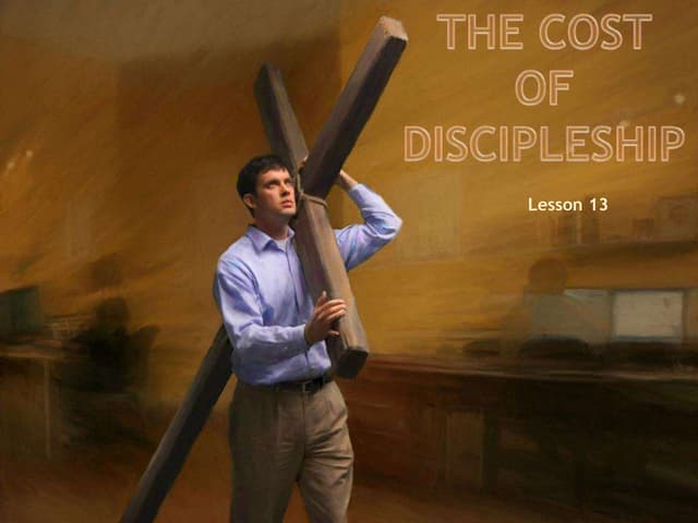 13 cost of discipleship