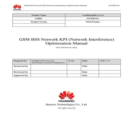 13 gsm bss network kpi (network interference) optimization manual[1].doc