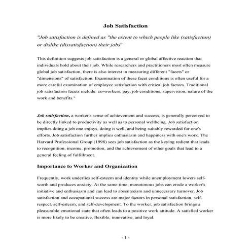 14771721 job-satisfaction-research-project-report