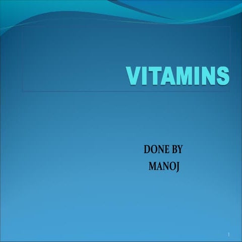 fat soluble vitamins