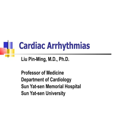 16 arrhythmias2009