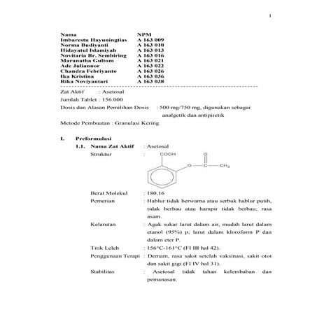 19008 self formulation asetosal.