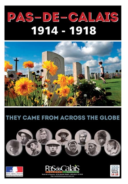 1914 18 - they came from across the globe