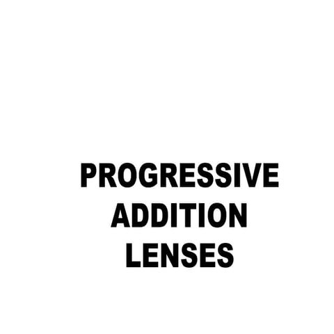 Progressive Spectacle Lens Fitting
