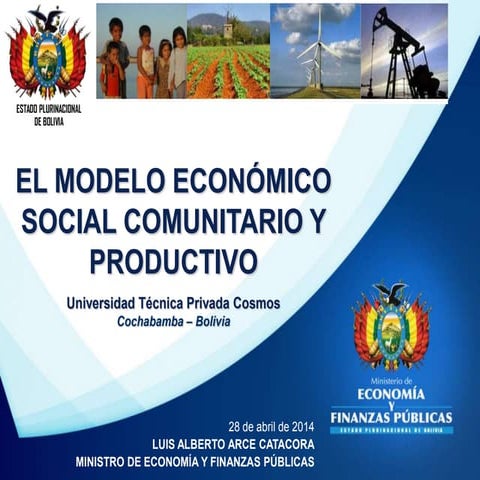 El Modelo Económico Social Comunitario y Productivo Universidad Técnica Priva...