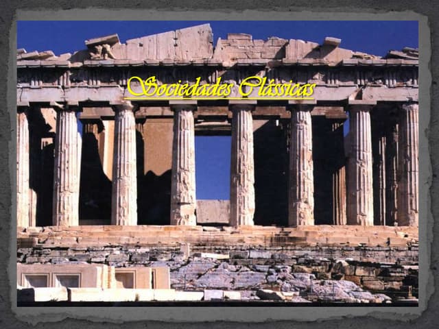 I - Antiguidade Clássica