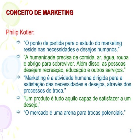 Conceito de marketing