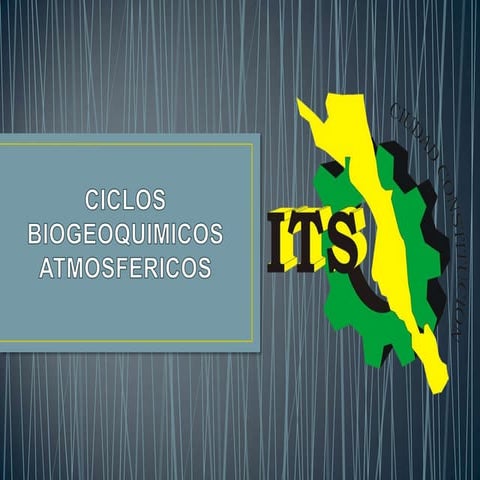 2.3.2 Ciclos biogeoquímicos atmosfericos