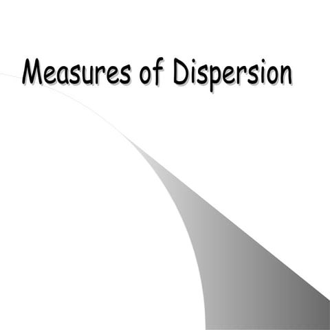 2. measures of dis[persion