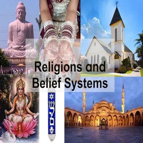 2.3.2 Religions and Belief Systems