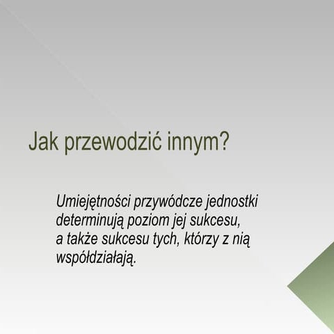 2.jak przewodzic innym