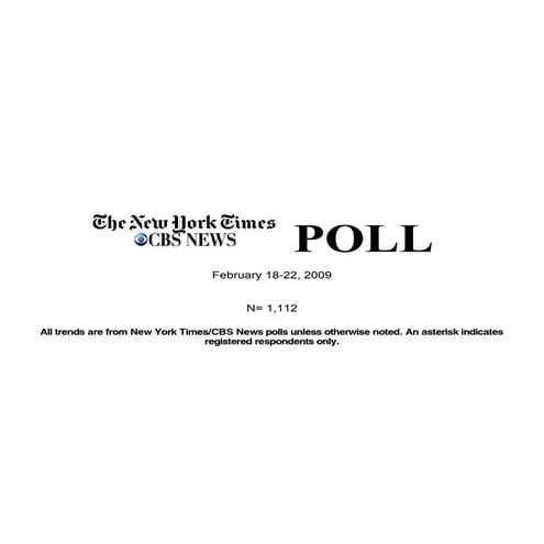 Sondaggio Obama 24-02-2008