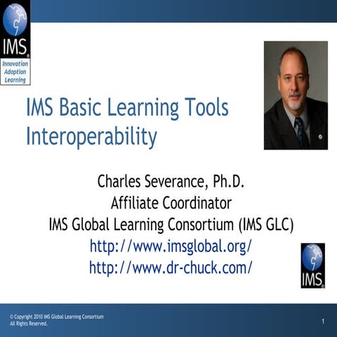 IMS Basic Learning Tools Interoperability